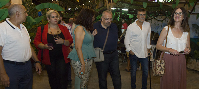 Primer acto oficial de Mar Marín como presidenta de las fiestas de San Blas